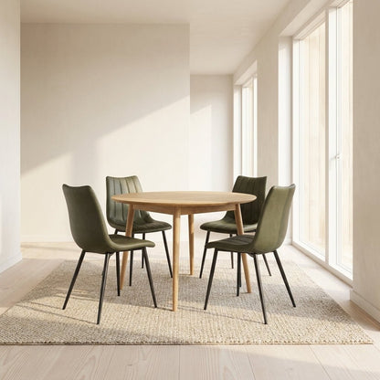 Arlo Dining Chair Dark Green (Set of Two)