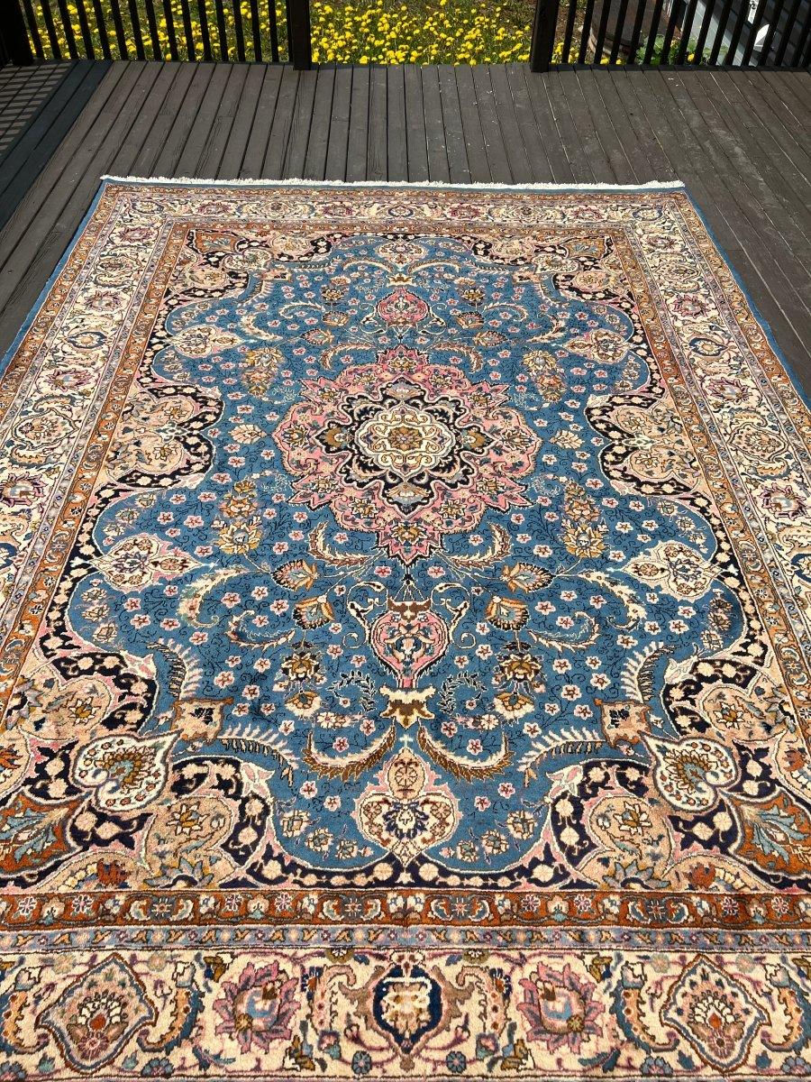 Aseman | 11' 4" x 8' 3" | Persian Kashmar Rug