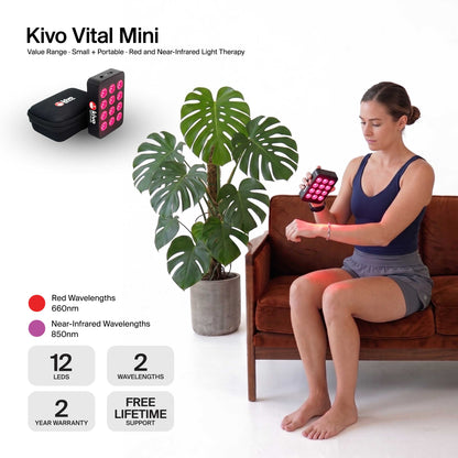 Kivo Wellness Bundle: 300 Series + Mini + Face/Neck/Chest + Googles