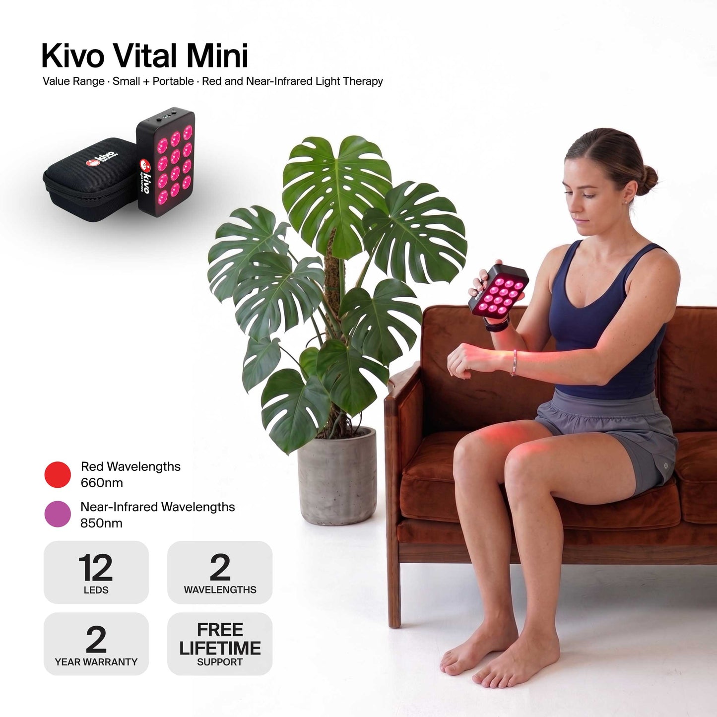 Kivo MINI Series - Portable Light Therapy