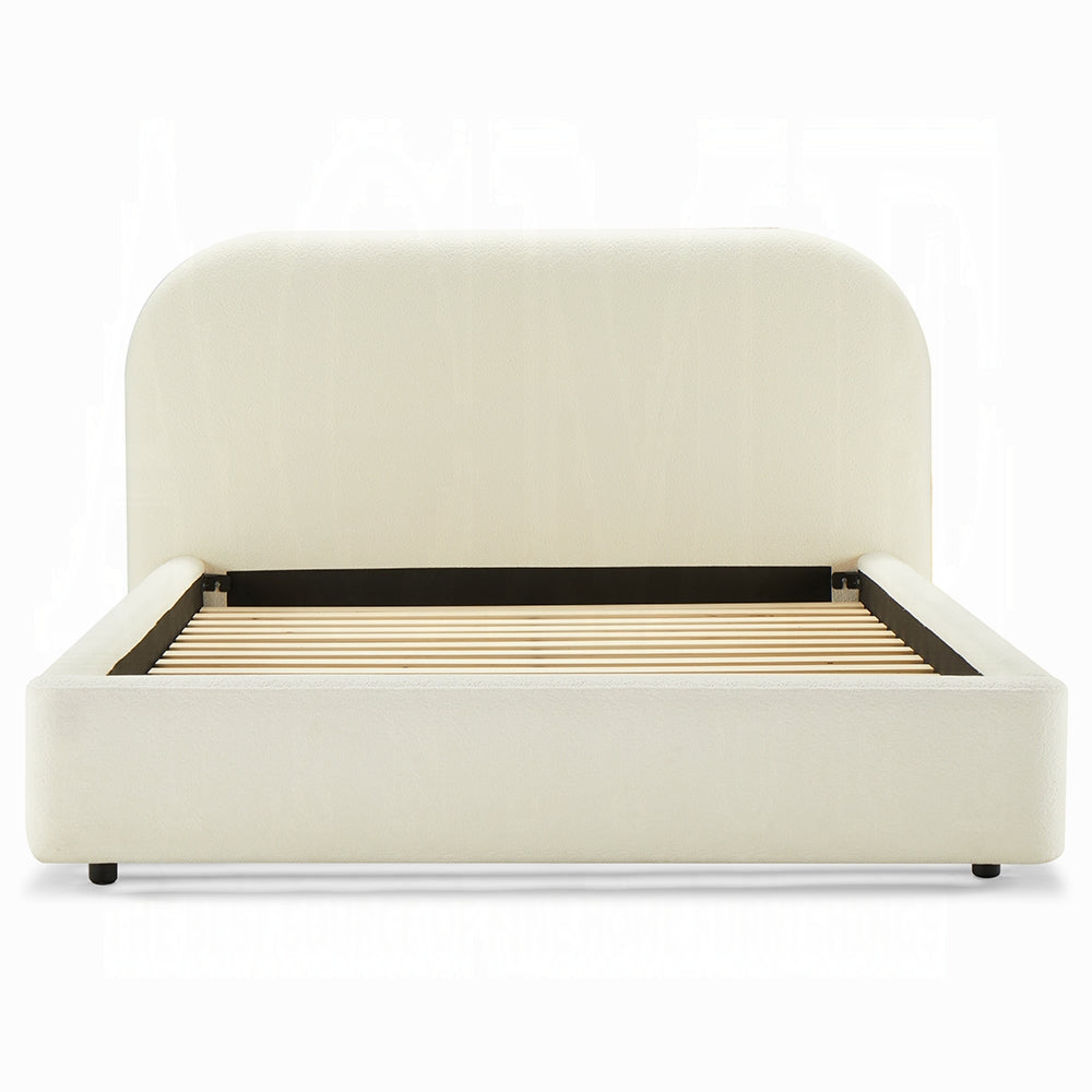 Urban Upholstered Platform Bed - Beige