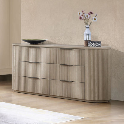 Chianti Luxury Chanel Dresser- Light Oak