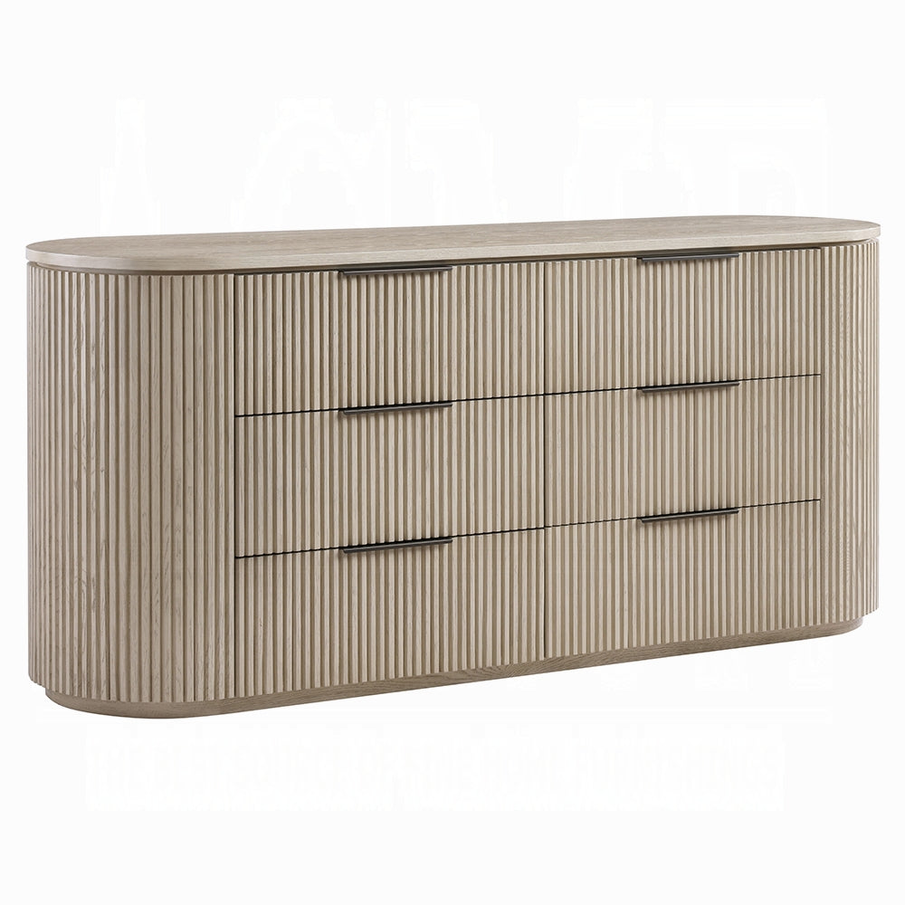 Chianti Luxury Chanel Dresser- Light Oak