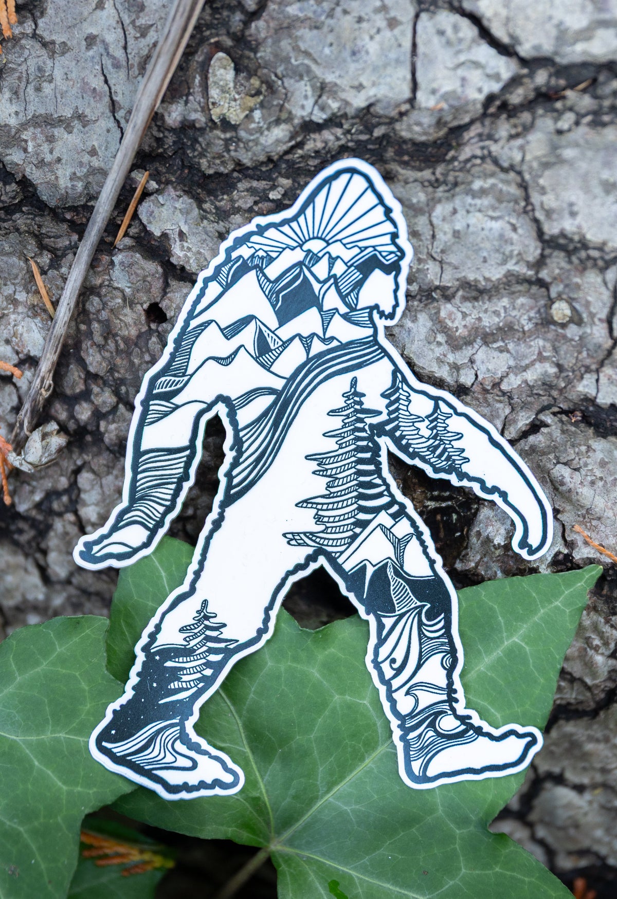 SASQUATCH Eco Vinyl Stickers