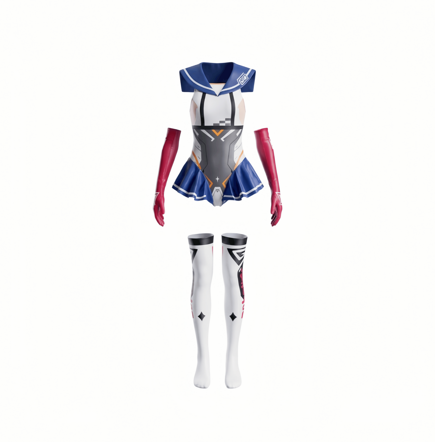 Japanese Anime Girl Spandex Swimwear Racing Suit Wet Suit Race Queen Costume