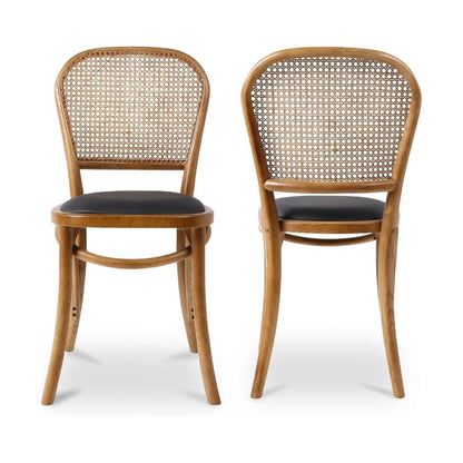 Bowen Dining Chair Light Brown (Set of Two)