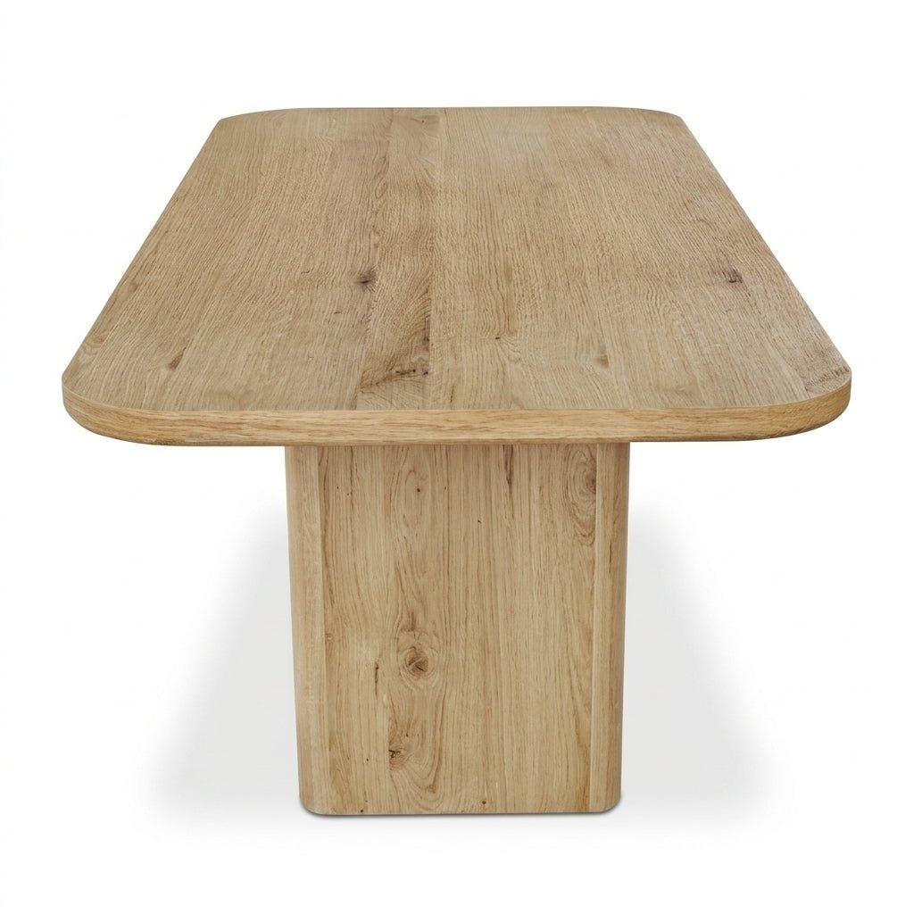 Bramwell Dining Table Rustic Oak