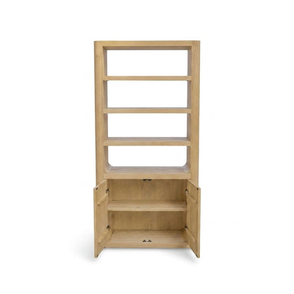 Bramwell Tall Cabinet Rustic Oak
