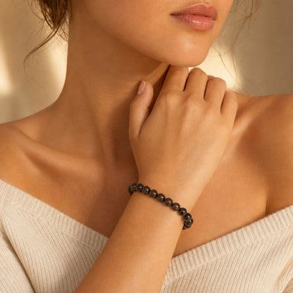 Bronzite Round Bracelet - 8mm