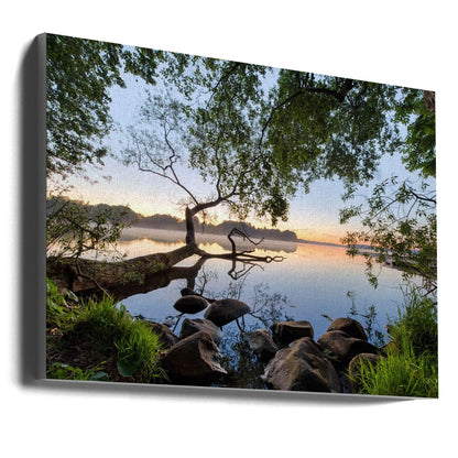 Wall art Lake view