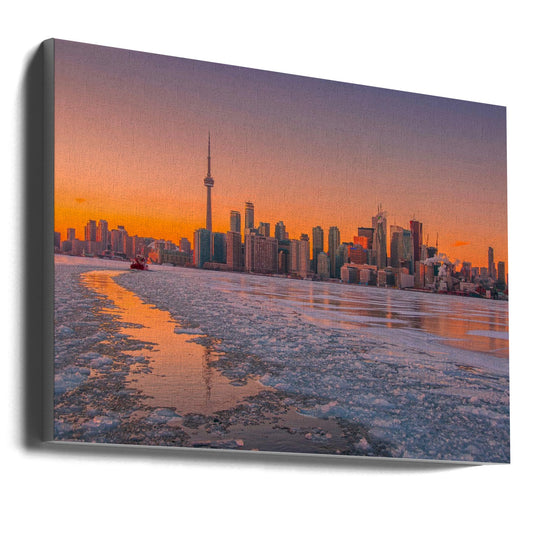 Wandbild Eispfad Toronto