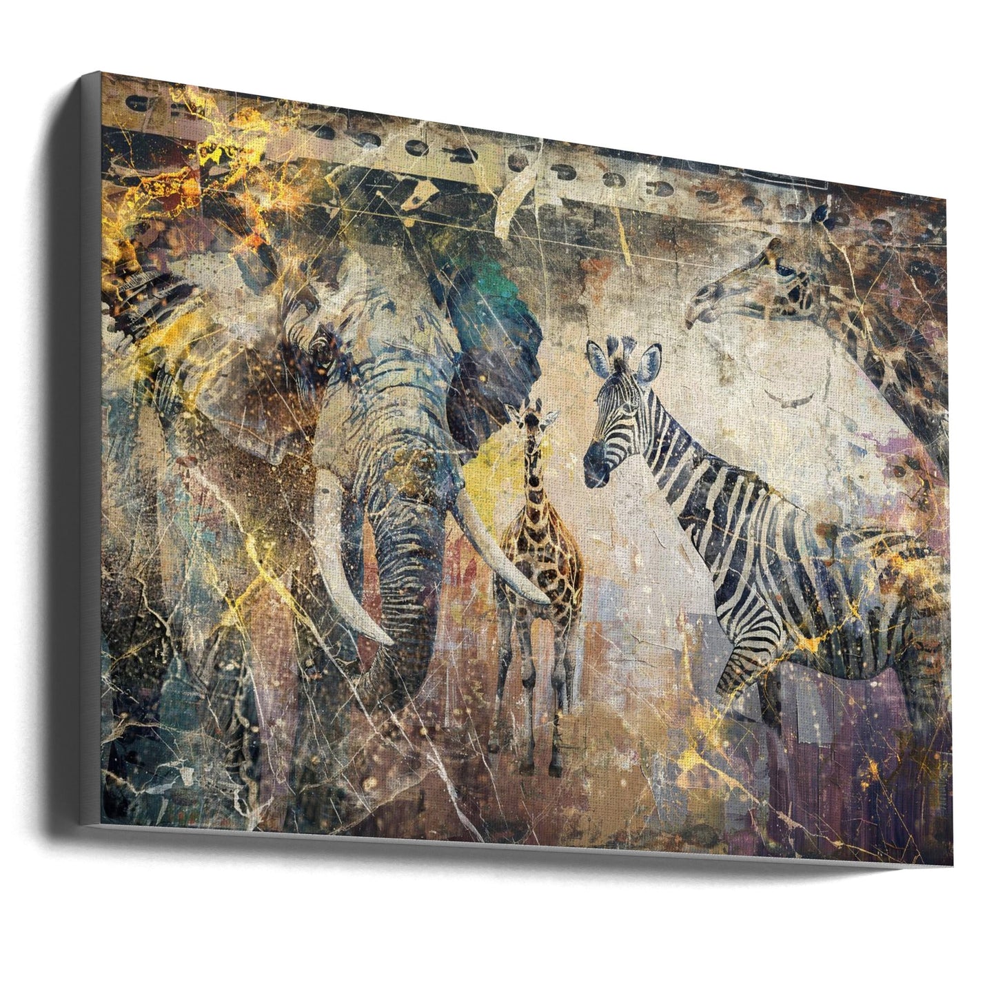Wandbild Afrikanische Kunst Illustration Wandbild 113