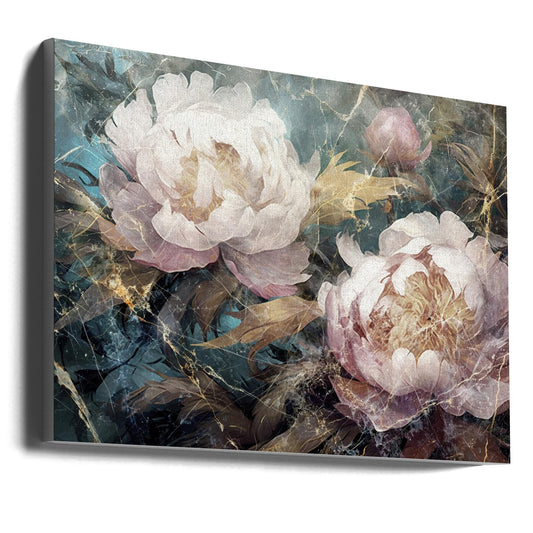 Wandbild Blumen Blumenkunst Illustration Wanddeko 014