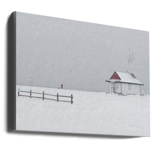 Wandbild Gildehaus am Strand I Leinwandbild