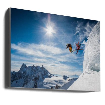 Wall art Jumping Legends