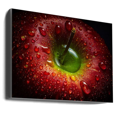 Wall art Red Apple. Food