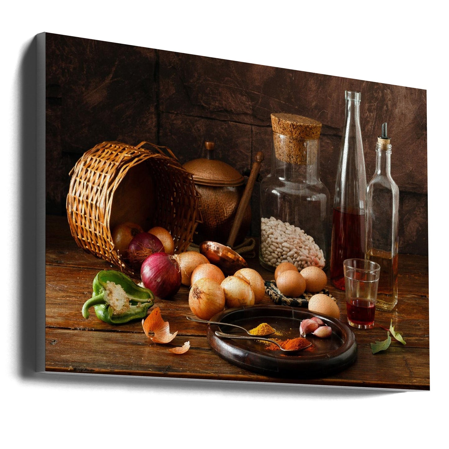 Wall art Smells. Food