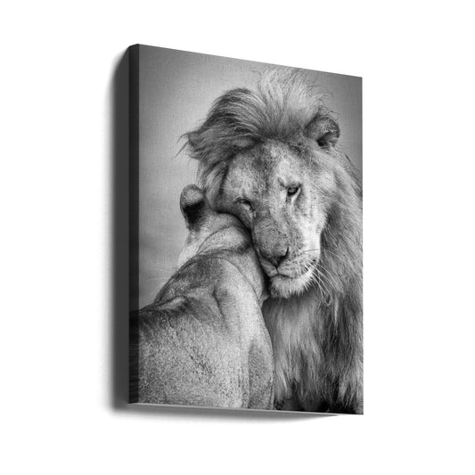 Wall art African Love! Canvas Print