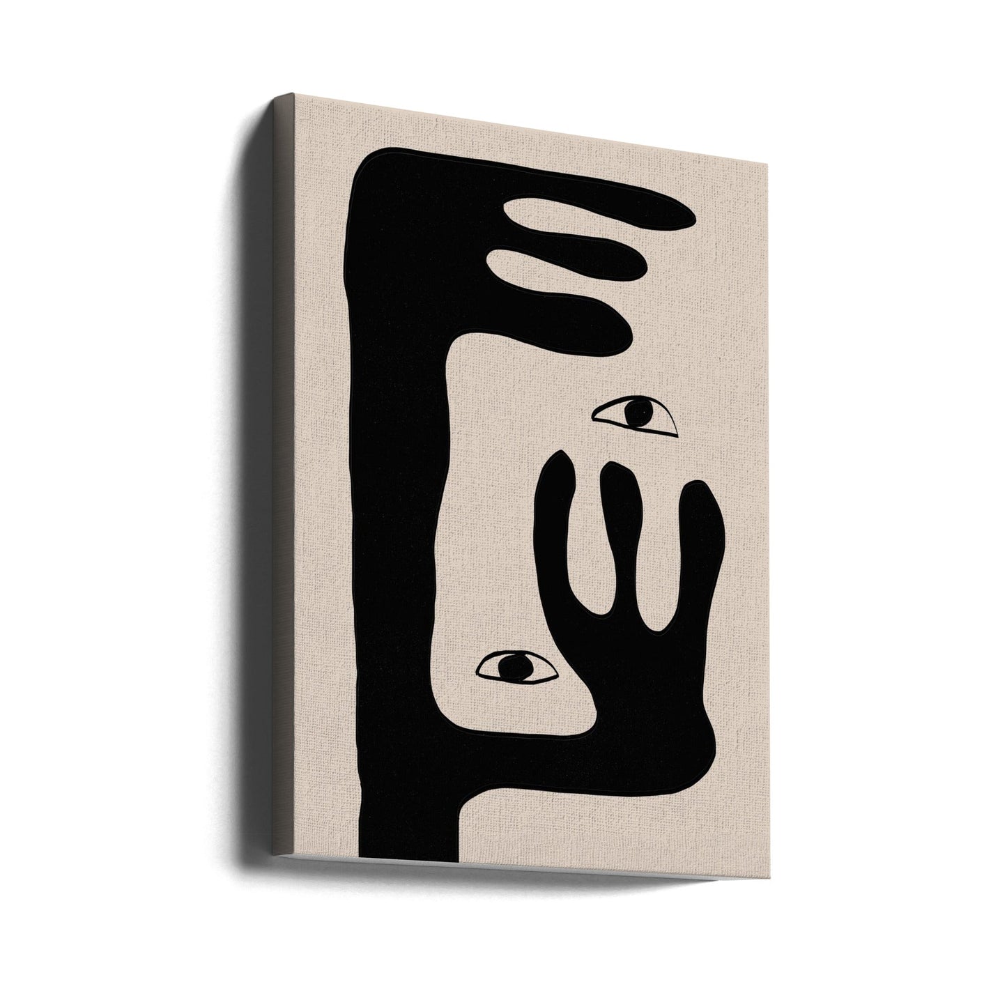 Wandbild Abstrakte Gesicht Nr. 2.