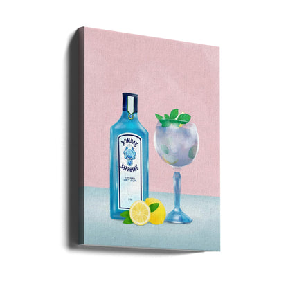 Wandbild Gin Cocktail