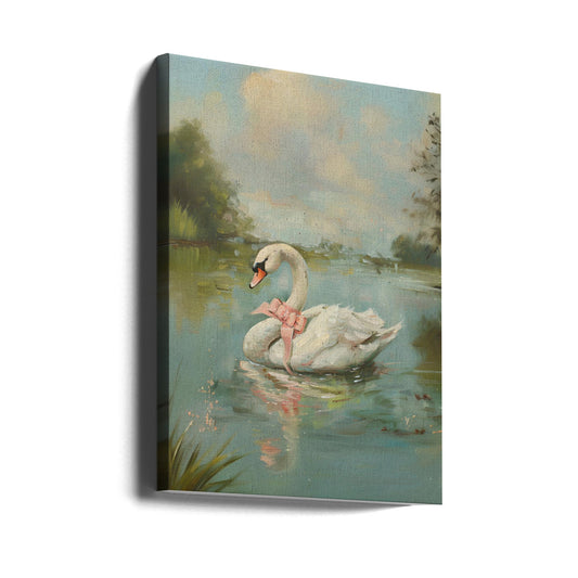 Vintage Schwan Kokette