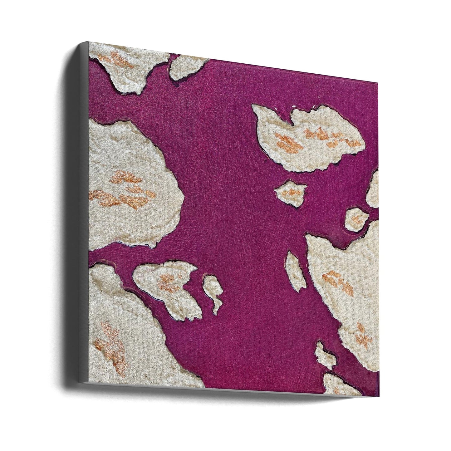 Wandkunst Aubergine Inseln