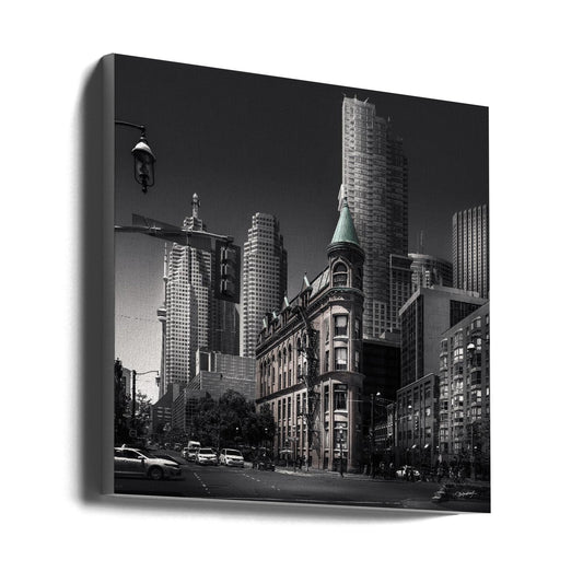 Wandbild Canadian Flatiron Leinwand-Wandbild