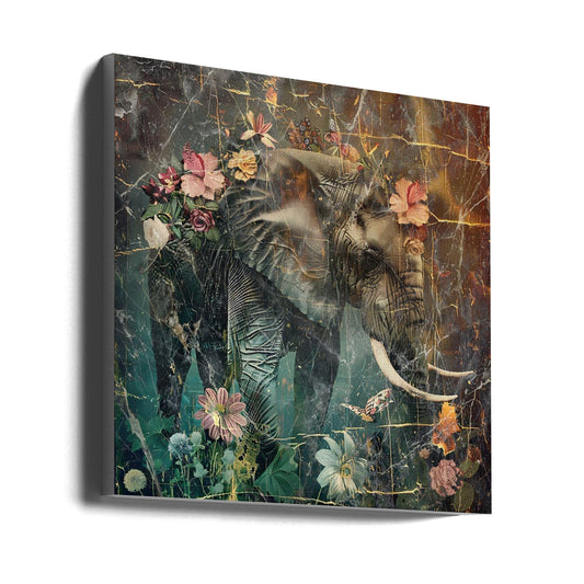 Wandkunst Blumen Tiere Vintage-Kunstillustration 11
