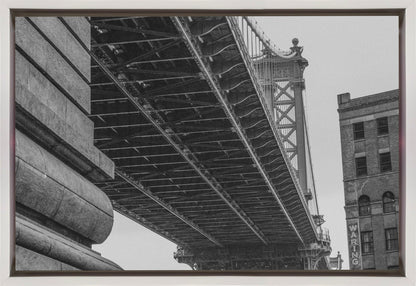 Wall art Manhattan Bridge - Brooklyn New York