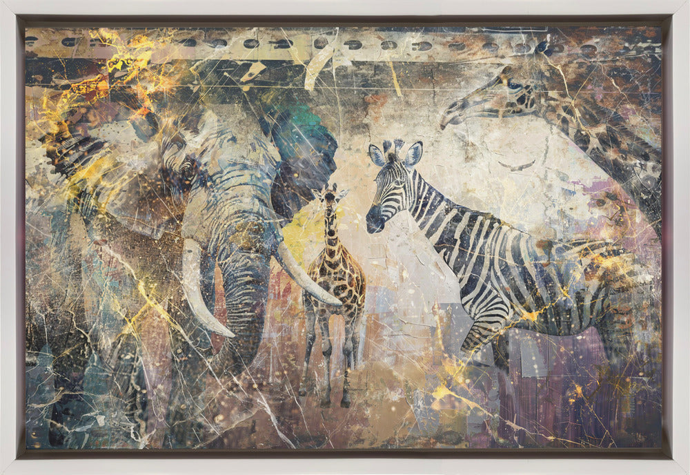 Wandbild Afrikanische Kunst Illustration Wandbild 113