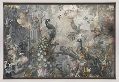 Wall art Bird Birds Animal Vintage Art Illustration Wallart 17
