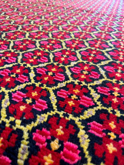 Kaukasischer Karabagh Läufer | 124 x 457 cm