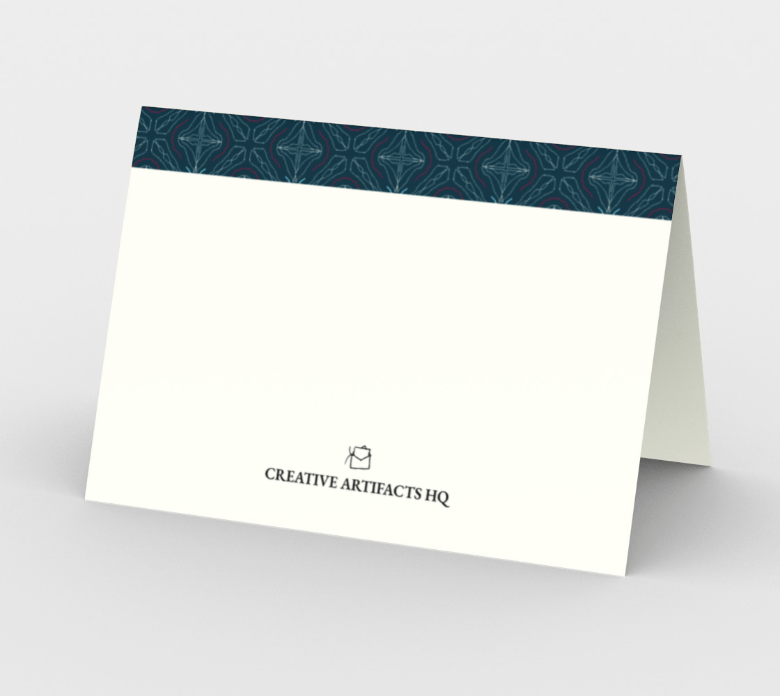 Set of 3 Blank Greeting Cards | 5 x 7 | The Estonian