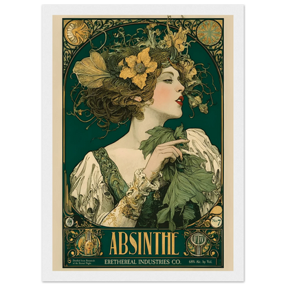 L’Absinthe d’Ombre - Poster & Framed Print