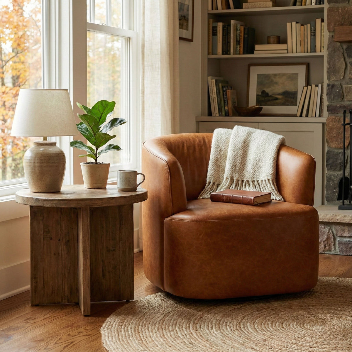 Chandler Swivel Club Chair