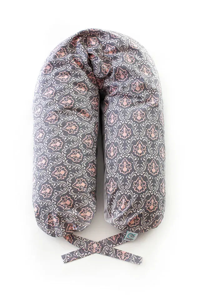 Coussin de maternité multifonctions "Classique Rose"