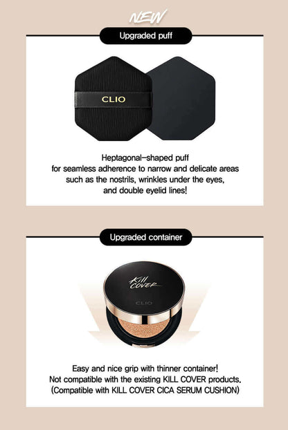 Clio Kill Cover Fixer Cushion + Refill 15g