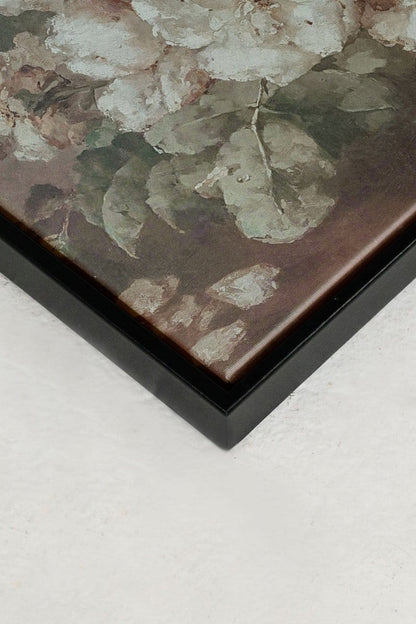 WEISSE PIVOINE, Werk auf gespanntem Canvas