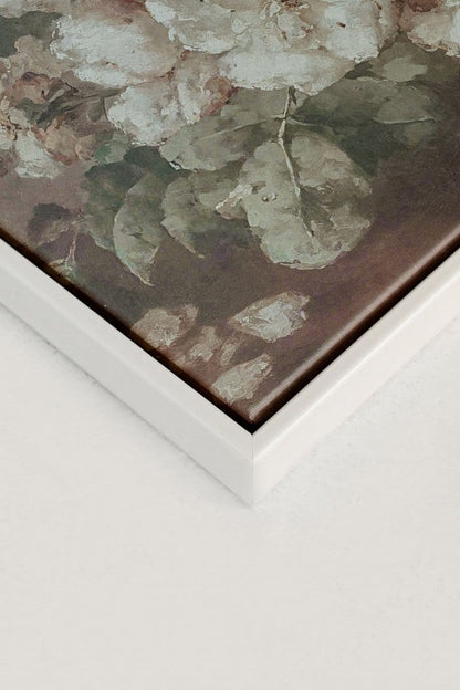 WEISSE PIVOINE, Werk auf gespanntem Canvas