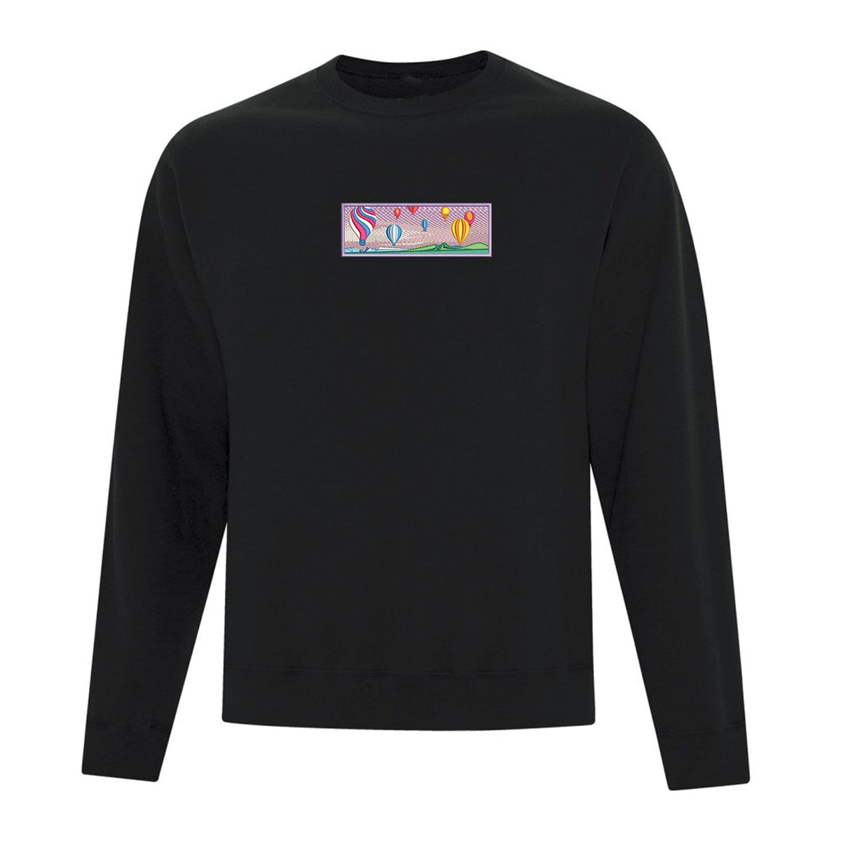 Crewneck Montgolfières brodé