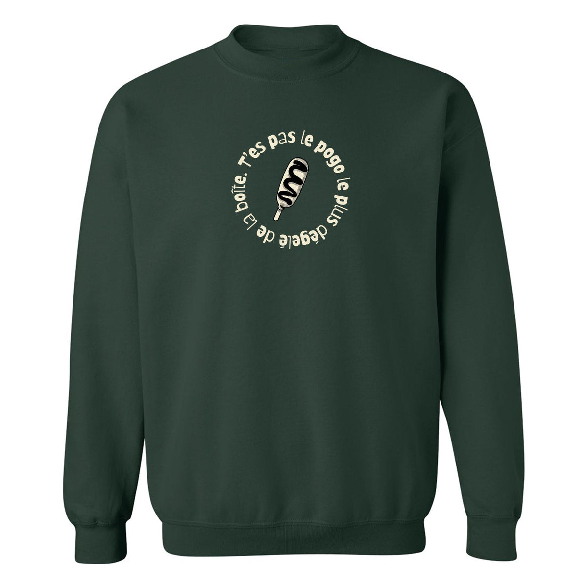 Crewneck "Pogo" imprimé
