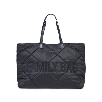Cloud Comfort Puffer Family Bag - Black