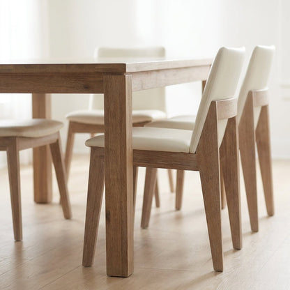 Dalton Dining Chair Cream White (Set of Two)