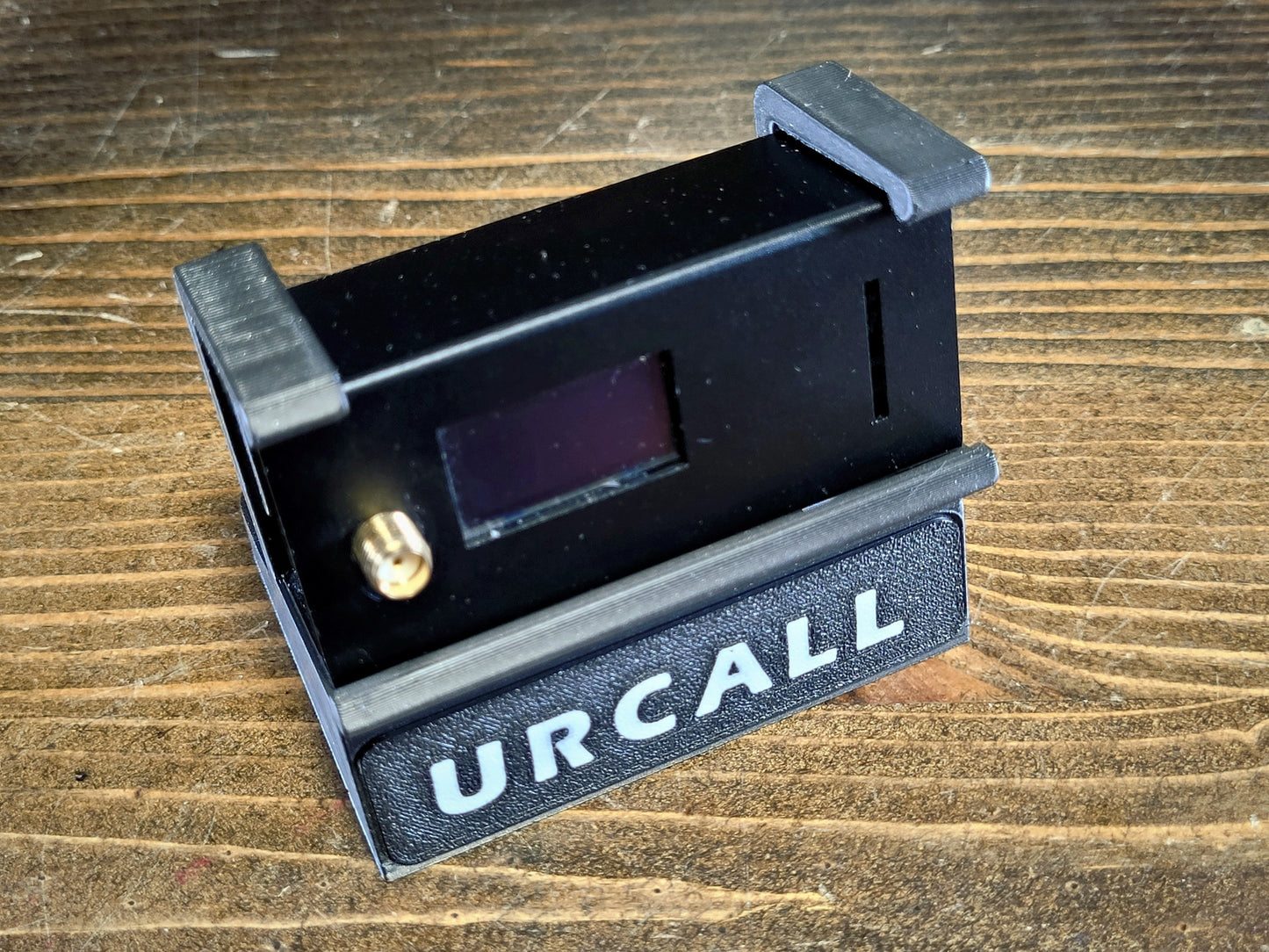 Custom Callsign MMDVM Hotspot Node Stand, Raspberry Pi Zero DMR Desk Mount (Personalized)