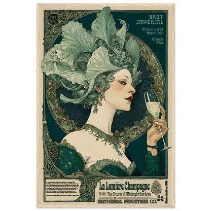 La Lumière Champagne - Poster & Framed Print