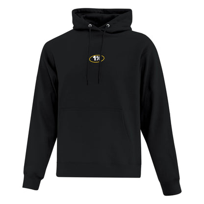 Hoodie "1% Better Everyday" brodé & imprimé
