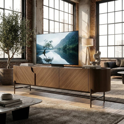 Echelon Metallic Entertainment-Center