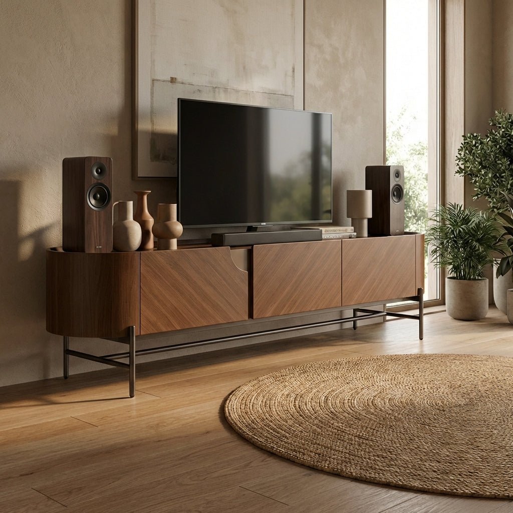 Echelon Metallic Entertainment-Center