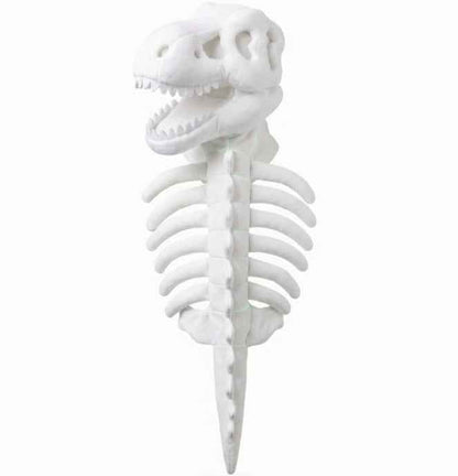 Dark Dinosaur Skeleton Pet Costume Headgear – Funny Halloween Dog & Cat Accessory