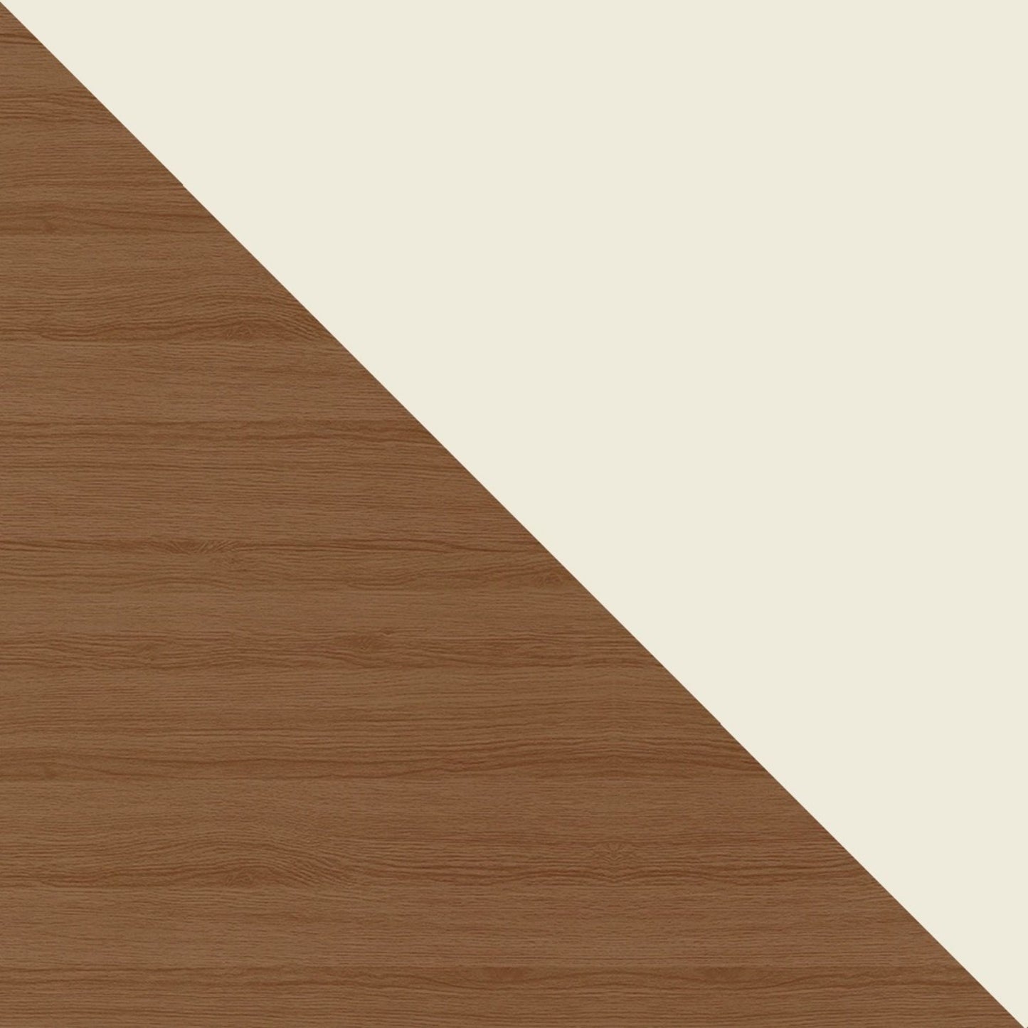 Eureka Modern TV-Lowboard mit 4 Ablagen, 179 cm – Cremeweiß Hochglanz/Ahorncreme